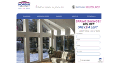 Desktop Screenshot of morganexteriorsnh.com